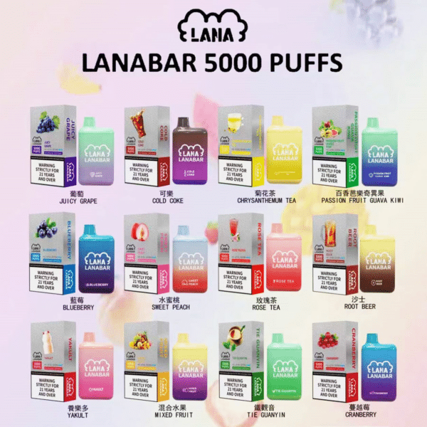 LANA拋棄式5000口