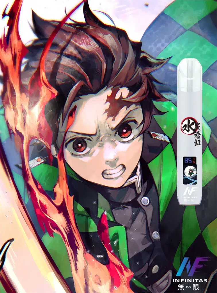 鬼灭之刃动漫主题电子烟主机设计