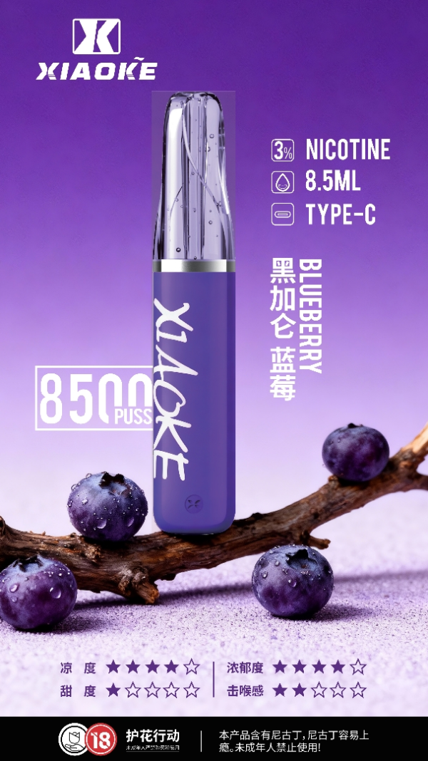 xiaoke梟客拋棄式8500口口紅款💄