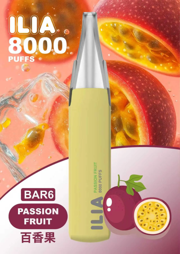 ILIA 哩亞 6 代 BAR 6｜8000 口 一次性拋棄式電子煙
